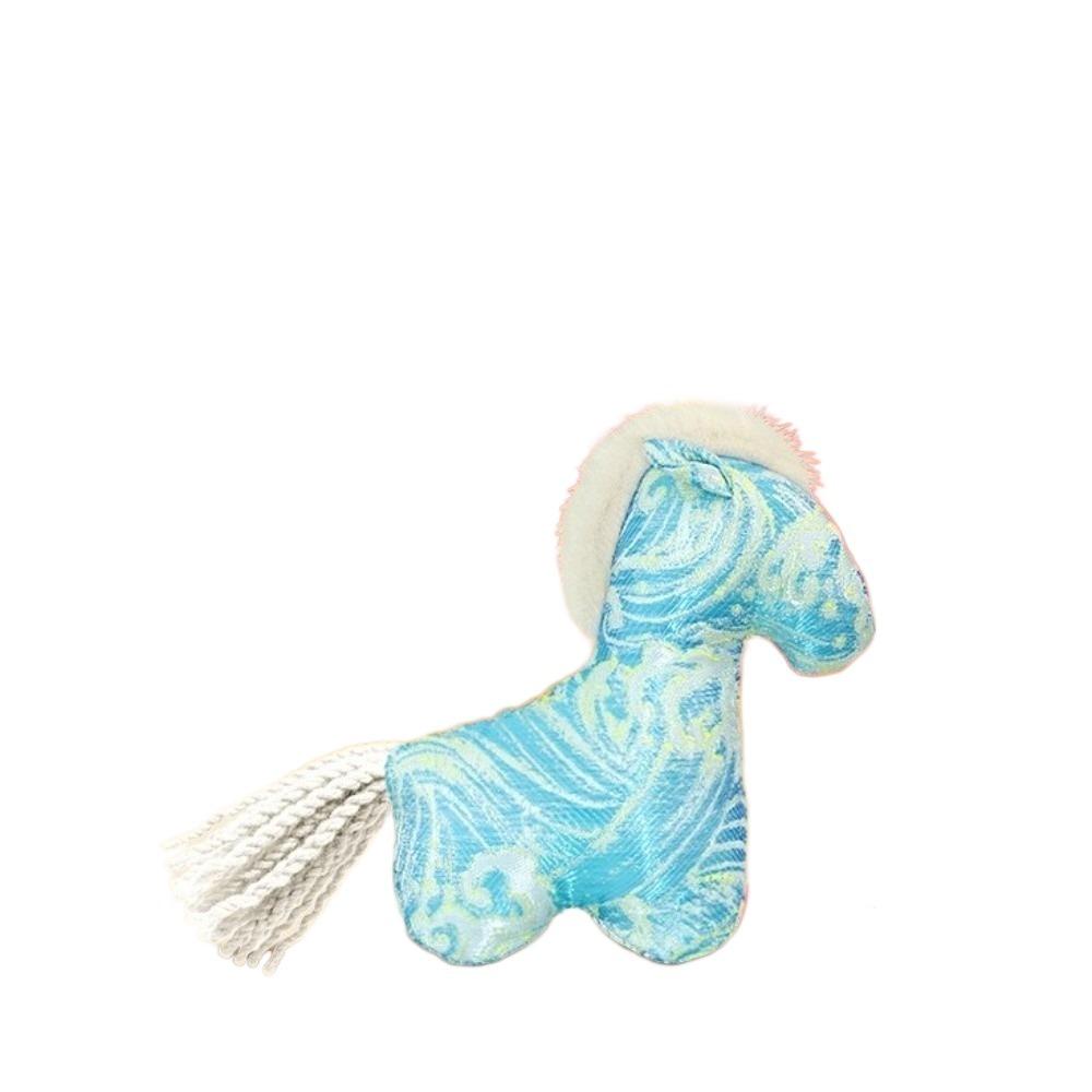 

PP Cotton Stuffed Zodiac Horse Plush Dolls Soft Spring Festival Horse Plush Toy 2026 синій