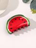 1/2 Pcs Fresh Geometry Fruit Hair Claws Combination For Women Girls Party Hair Accessories