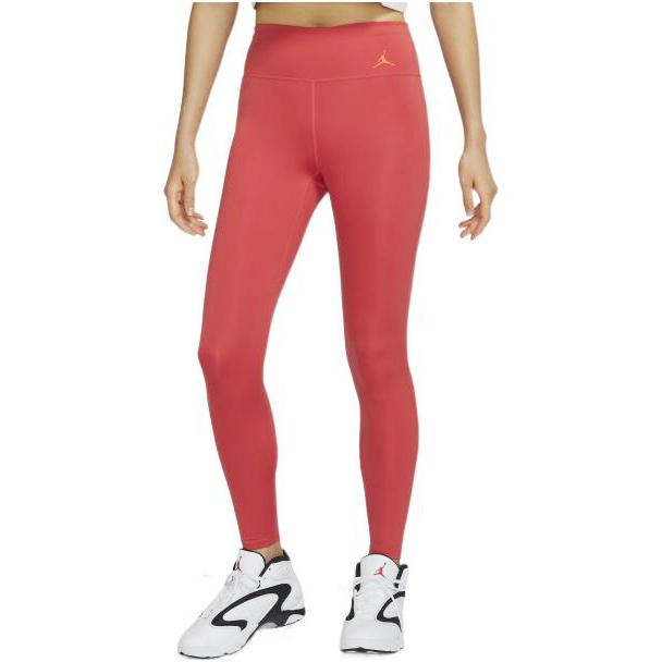 Jordan Dri-FIT Sport Solid Color Logo Lace-Up Leggings Women Leggings Black DQ4449-605
