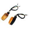 2PCS  Motorcycle Blub Turn Signal Lamp Turning Indicators Light Blinkers Signal Amber Bike Motorcycle Accessories