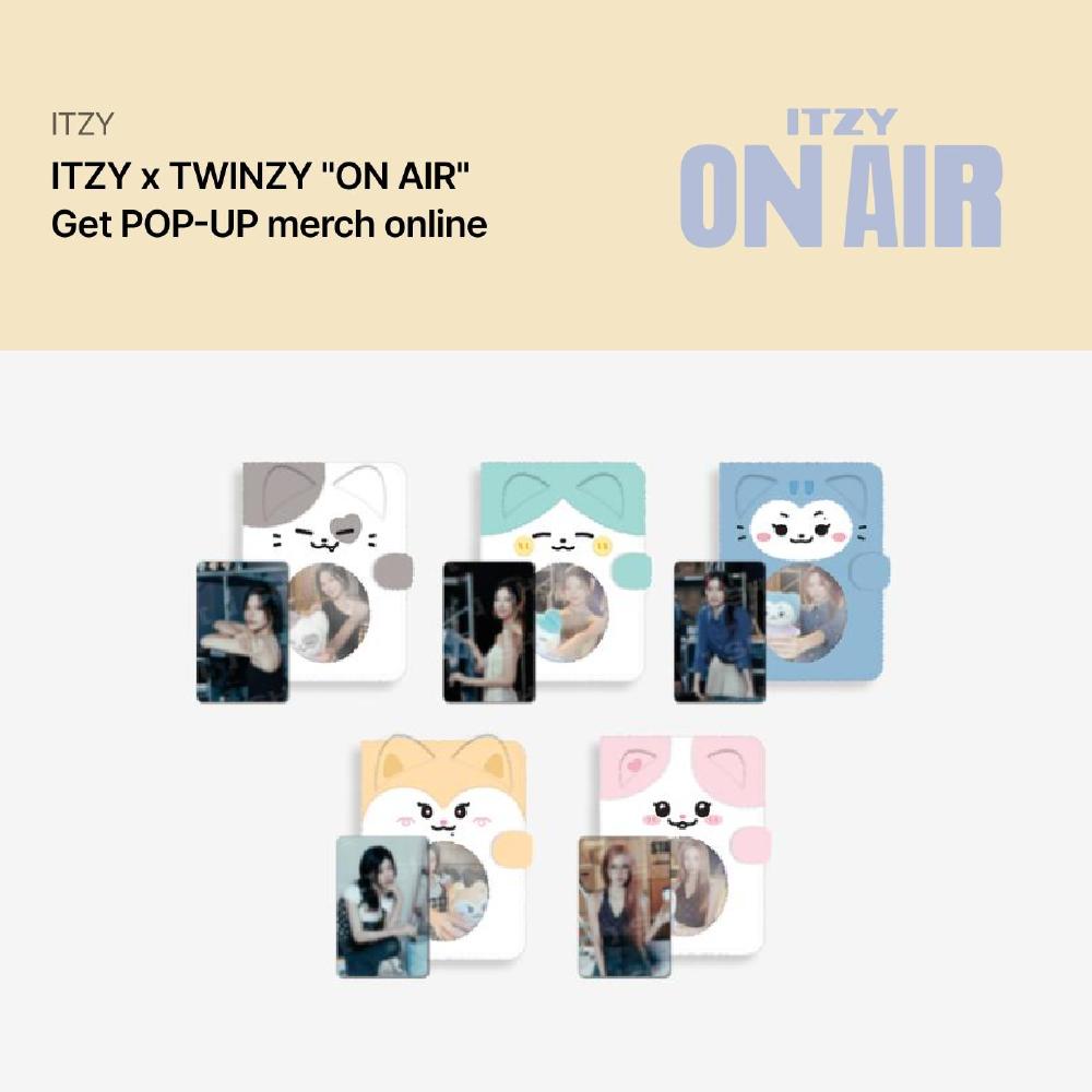 Pre-order ITZY ON AIR Get POP-UP TWINZY Plush Collect Book