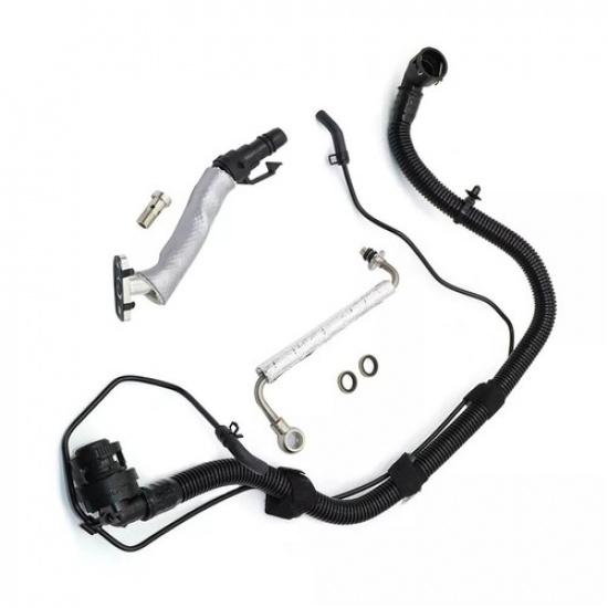 Turbo PCV +Oil Return + Oil Feed Hose for 13-19 Buick Encore 55569839 55592600