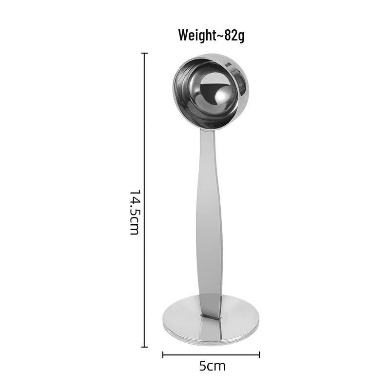 MDNG Stainless Steel Dual-Head Coffee Spoon & Tamper Set