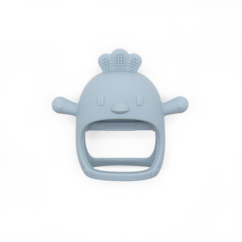 Color Kids Silicone Teething Toys For Baby Infant Hand Teether Pacifiers Baby Toy Toddler Chewing Teether Toy Kids Feeding Dummy