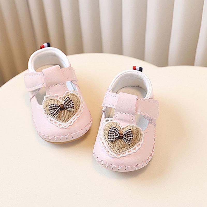 Princess Girl Baby Shoes Soft Sole With Breathable Antislip For Newborns