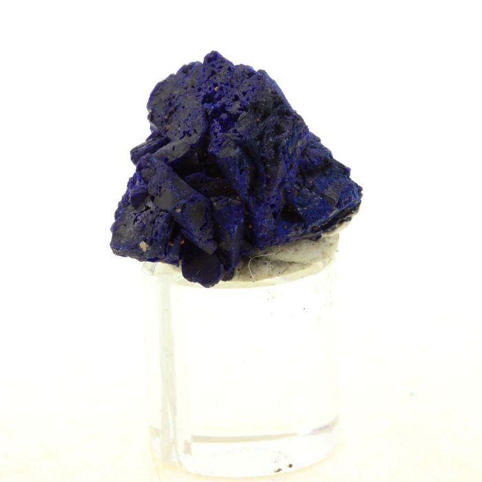 Pierres et Minéraux. Azurite (Chessylite). 30.0 ct. Chessy-les-Mines, France.