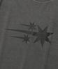 NICEGHOSTCLUB 3Star Symbol Pigment Tee_Charcoal(Ng2Gmut501A)