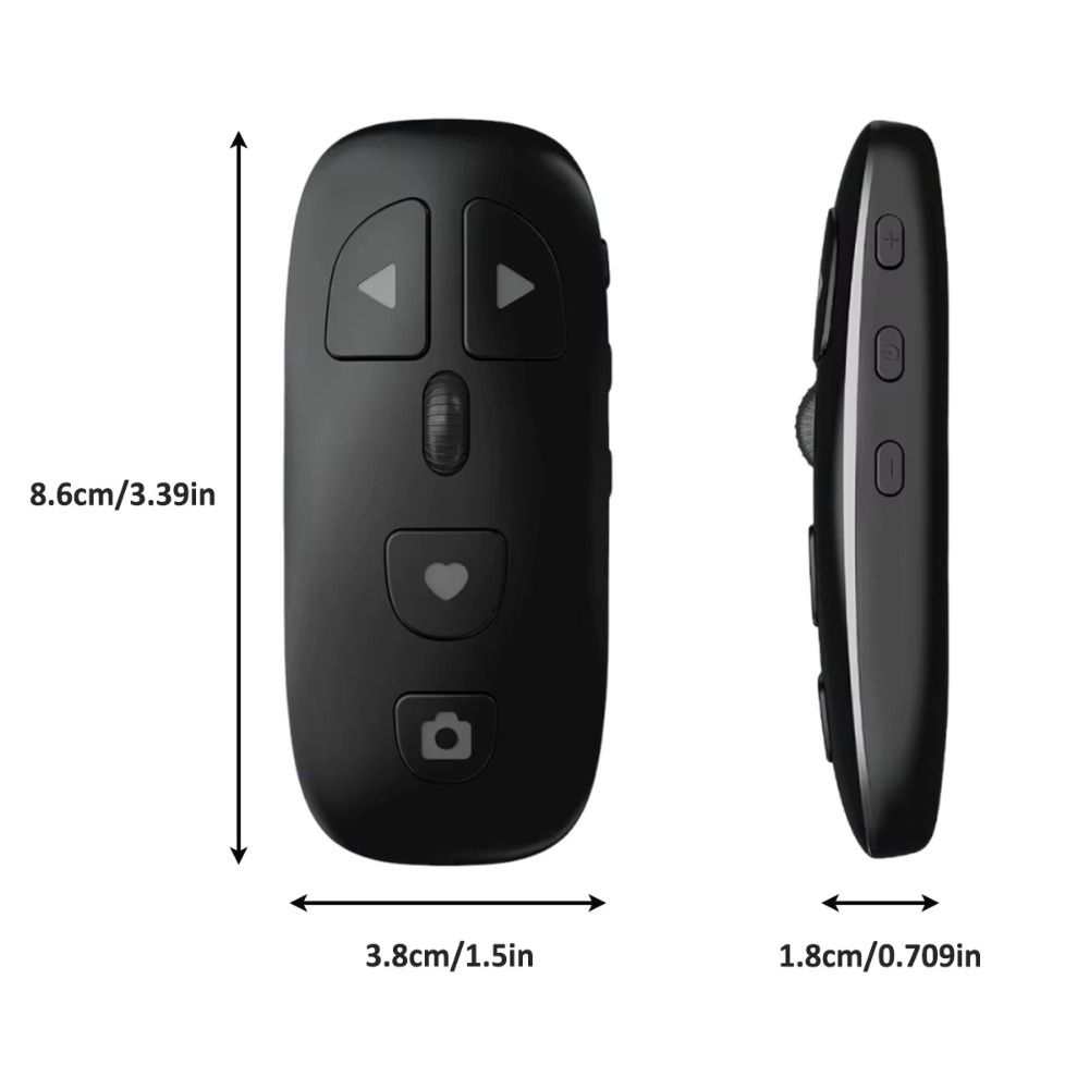 Zoom & Focus E-book Page Turner Stable Signal Transmission Wireless Selfie Shutter  Video Recording