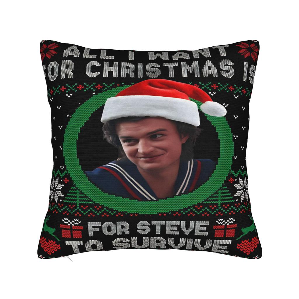 Home Decorations Steve Harrington The Babysitter Pillowcase Merch  Pillow Covers Square Multi Size