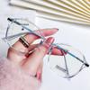 TikTok Korean Style Polygonal Anti-Blue Light Glasses for Myopia
