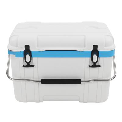 26L Portable Outdoor Camping Cooler 26L Volume Plastic Ice Chest Hot Cold Portable Refrigerator for Fruit Beer Drinks