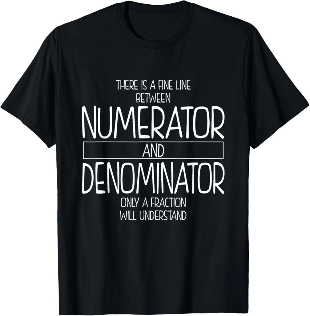 Funny Math Teacher Joke Men Women Fun Best Math Quotes Tee T- Shirt