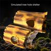 Natural Reptiles Habitats Decors Resin Hideouts Cave For Bearded Dragons Geckos Climbing Shelter Place Easy to Clean