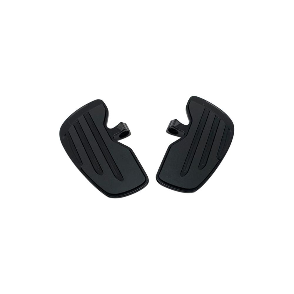 

Rider Floorboards Driver Passenger Footboard Front/Rear Foot Rest Pedal Wide Footrest For Indian Scout Sixty Rogue Twenty Bobber Black For Driver