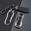 AABKU1 Zinc Alloy + PU Leather Car Key Case Cover Keychain For Porsche Panamera Spyder Carrera Macan Boxster Cayman Cayenne 911 970 981