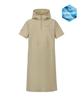 DISCOVERY EXPEDITION Women'S Freshvent Hooded Woven Dress (L/Beige)