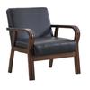 Accent Chair Fashion Reading Chair Backrest Chair Elegant Soft Cushion Armchair for Living Room Balcony Office Apartment Bedroom