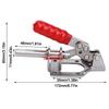 Adjustable Toggle Clamp Anti-Slip Quick Release Toggle Clamp Heavy Push Pull Toggle Clamp  Welding