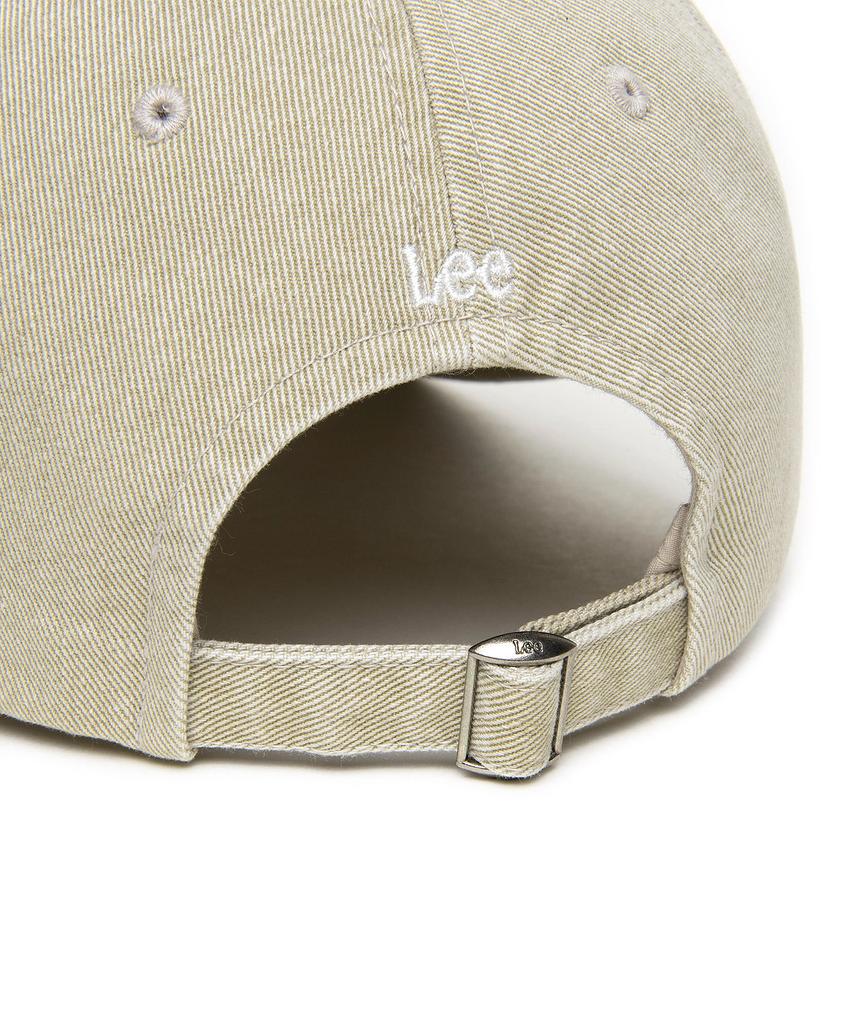 LEE Union Logo Cotton Ball Cap Beige