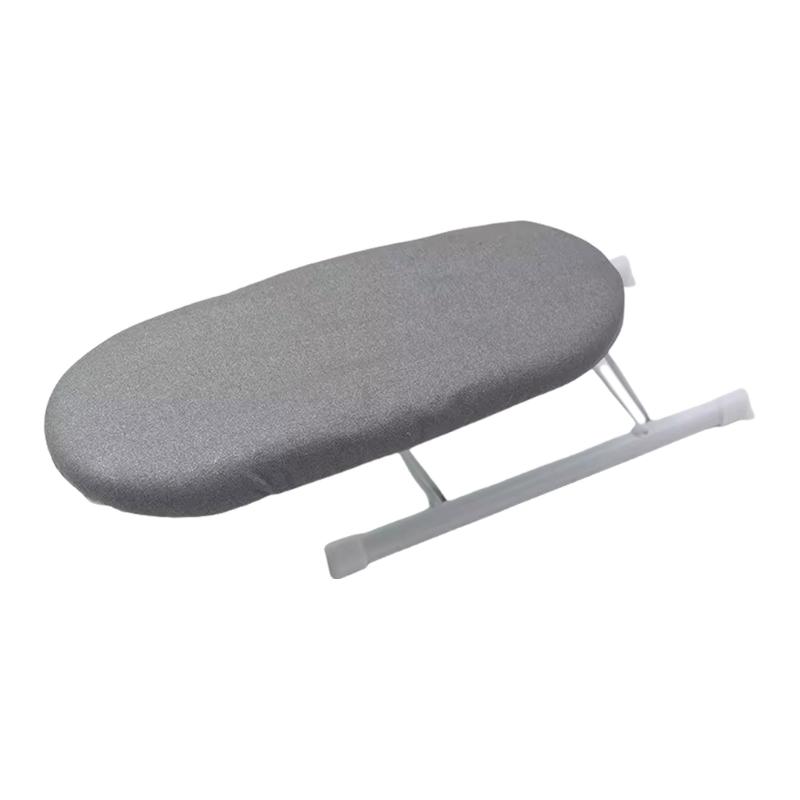 Small Table Top Ironing Board for Business Trips with Heat Resistant Cloth Cover Perfect for Students and Home Use