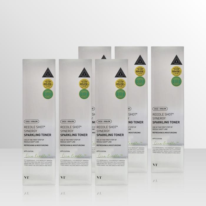 VTCOSMETICS VT Riddleshot Synergy Искрящийся тонер (150мл) x 6 / iuy (43378406) Color Basics