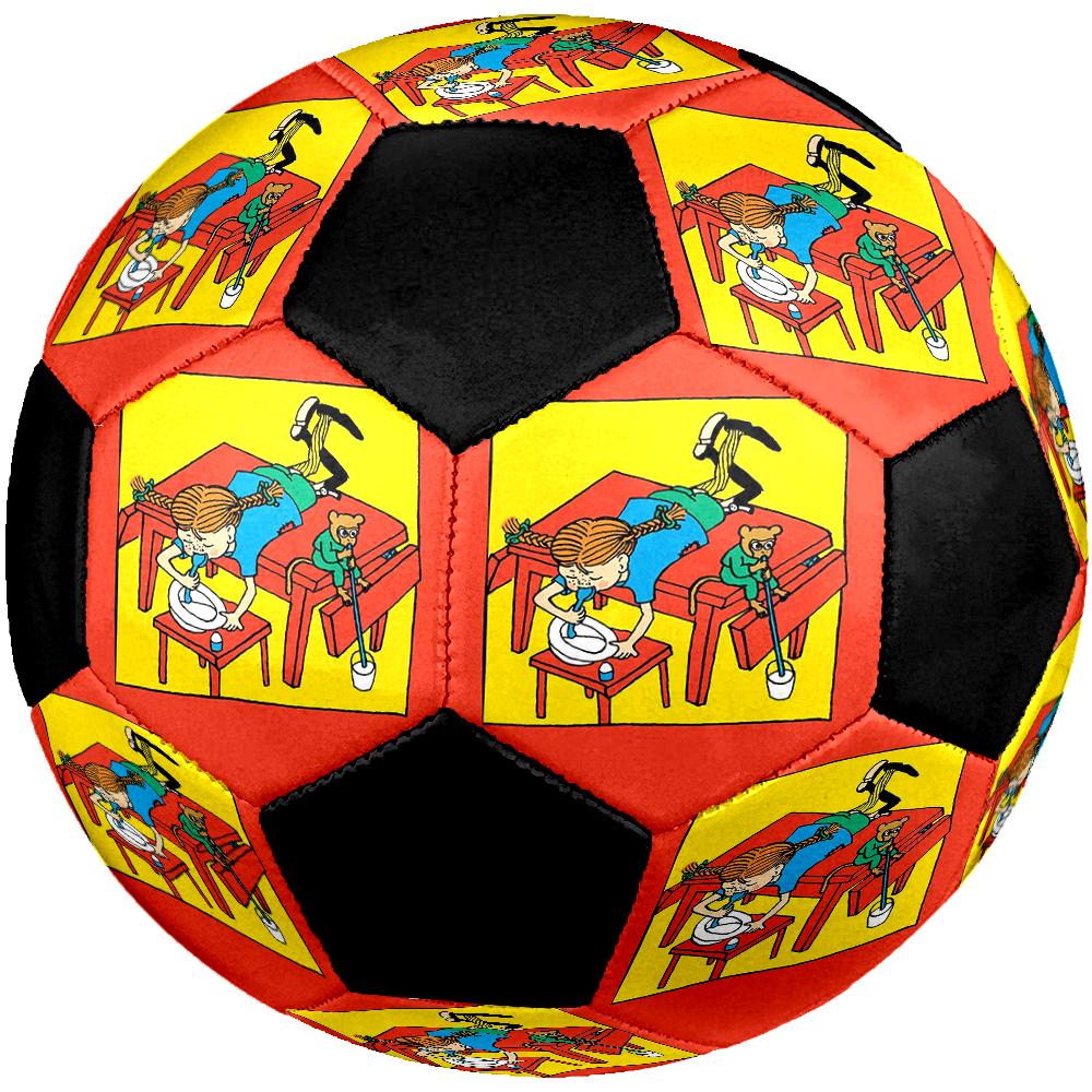 Pippi Longstocking Theme Size 5 Soccer Ball, Suitable for Both Indoor and Outdoor Matches, a Gift Suitable for Everyone.