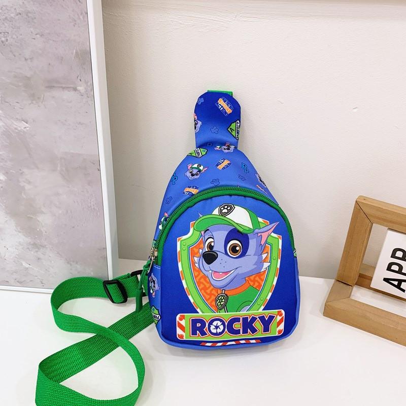 

Printed Role Crossbody Bag Children Cartoon Leisure Shoulder Bag зелёный