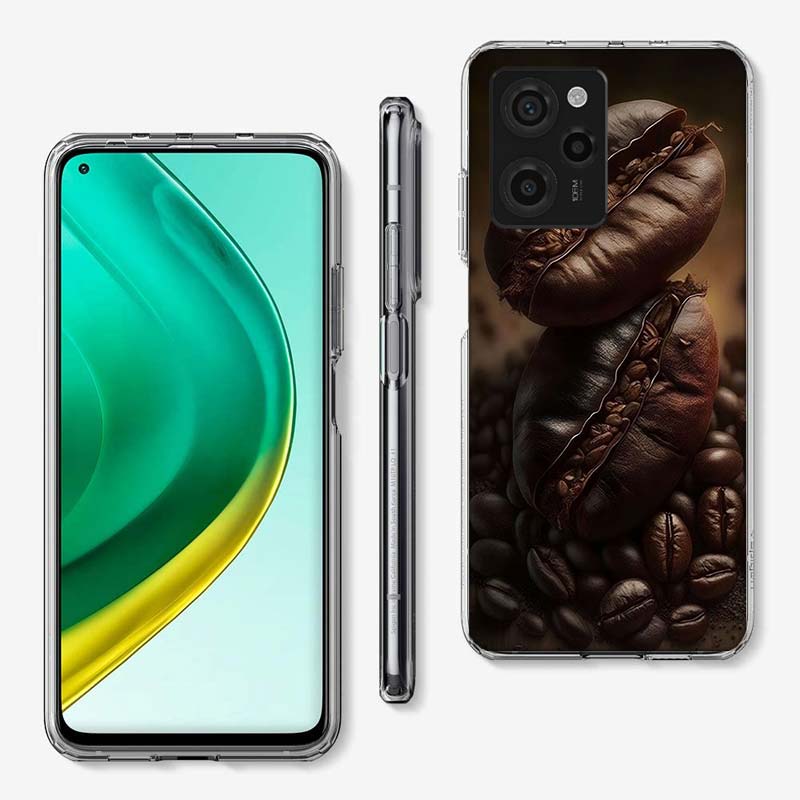 Newly Baked Coffee Beans Cover Phone Case For Xiaomi Poco M8 M7 M6 M4 M3 X7 X6 X4 Pro F7 Ultra M5S Mi 14 14T 15 15T 12T 10T Pro