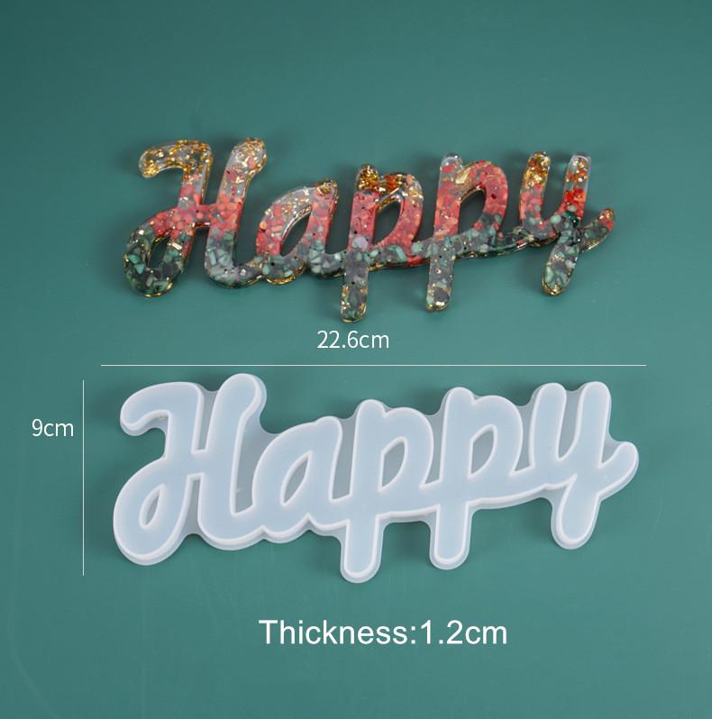 Home Love Silicone Mold Letters Epoxy Resin Mould for DIY Resin Crafts Casting Molds Home Decoration Jewelry Making Tool