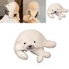 Cute Cartoon White Seal Design Plush Adult Children Hat For Cold Weather