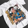 Ragnarok-Shirt, Anime-T-Shirt mit QIN SHI HUANG-Print, Unisex und Damen, Sommer, reine Baumwolle, bequem und modisch
