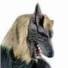 Funny Hooded Werewolf Gloves And Horror Mask Set for Halloween Costume Accessories
