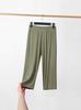 Plus Size High Waist Modal Leggings - Women's Seven-Point Summer Shorts, Thin Anti-Exposure Style