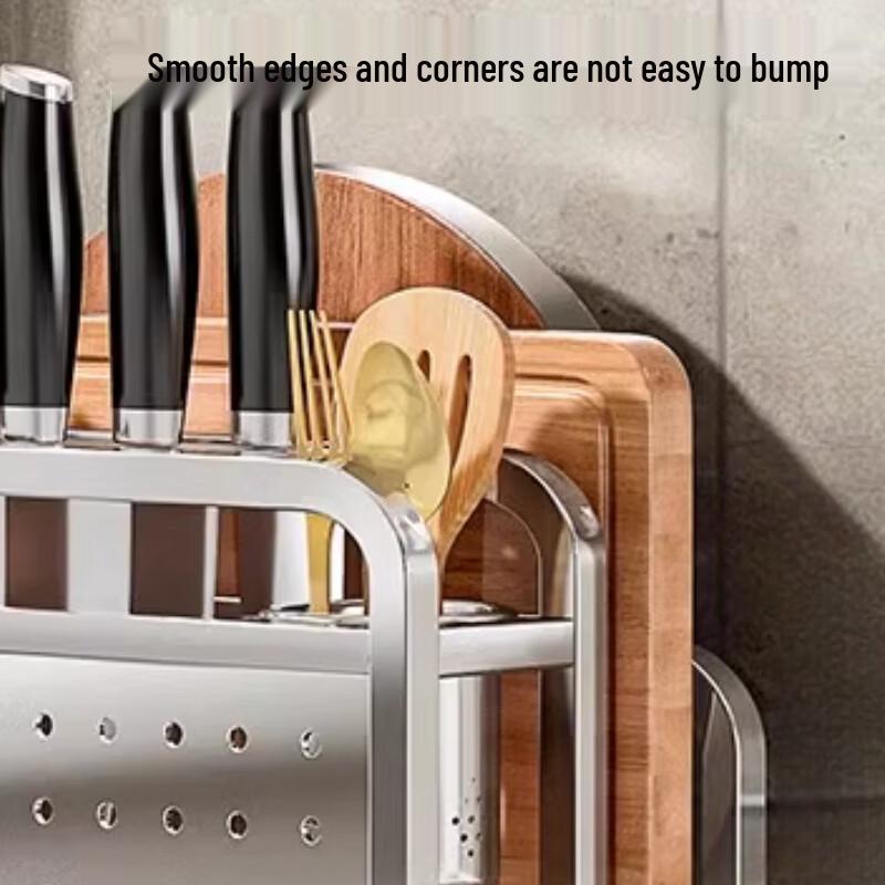 Yunshuang Stainless Steel Knife and Cutting Board Holder