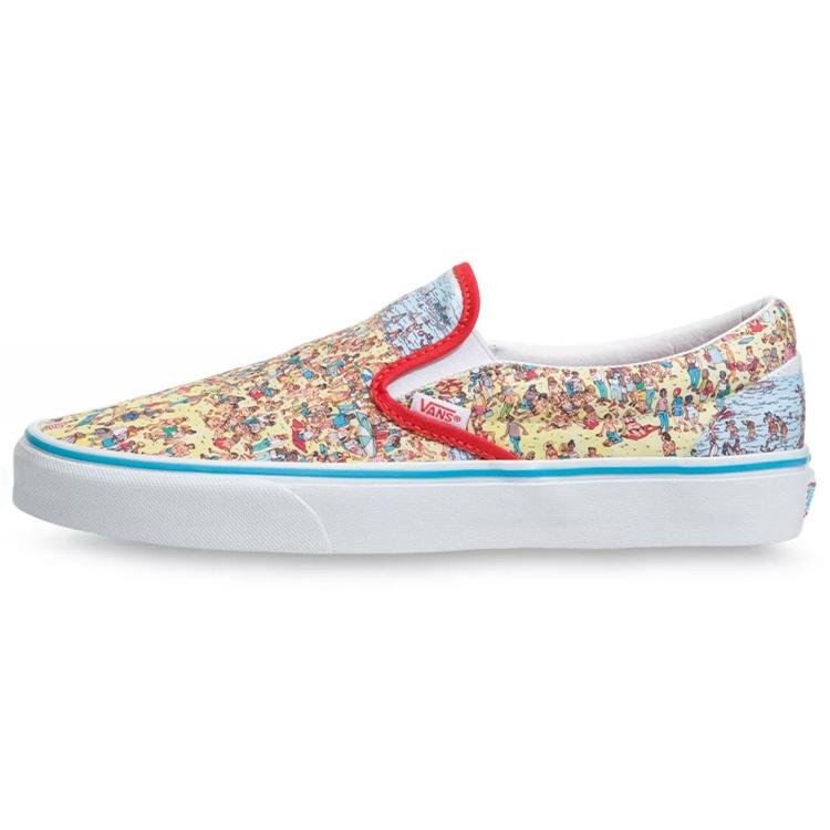 Vans Where s Waldo? x Classic Slip-On Find Steve Men s VN0A33TB3WO EU 43