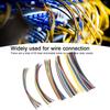 55 PCS 2:1 Ratio Heat Shrinkable Tube Polyolefin Colorful Heat Shrink Tubing Kit Durable 5 Sizes Shrink Wrap Tubing