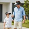 Long-lasting Empty Top Fan Hat Portable Parent-Child Visor Cap  Girls / Boys