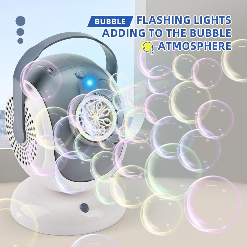 360° Automatic Bubble Machine: Wedding, Party & Kids' Summer Fun Toy