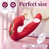 3 In 1 Tongue Licking Vibrator Telescopic Dildos Vibrating Anal Plug G Spot Vagina Clitoris Massager Adults Sex Toys for Women