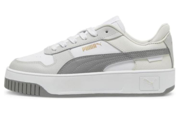 PUMA Carina Street  White Grey  Women s 37