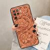 Brown Hand Tooled Western Case For Oppo A5 Pro A15 A17 A57 A77 A94 A74 A54 A16 A76 A96 A40 A60 A80 A18 A38 A58 A78 A98
