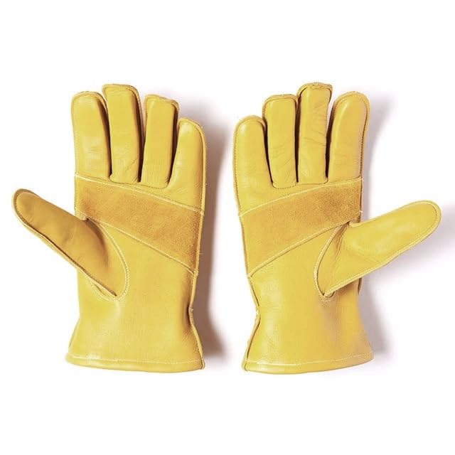 GripSwany Heritage Glove Leather Made In Size M G-1 Gloves, Japan, Yellow, (24cm)