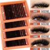 European & American Style D Curl Cluster False Eyelash Kit for Daily DIY Extensions