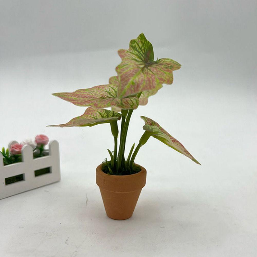 1:12 Dollhouse Miniature Plant Miniature Dollhouse Decorations