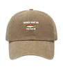 Fische fürchten mich Aufdruck Gewaschene Baumwolle Verstellbare Baseballkappe Klassische Snapback Papa-Hut Atmungsaktiver Hut Golf Angeln Outdoor Sonnenschutzmütze