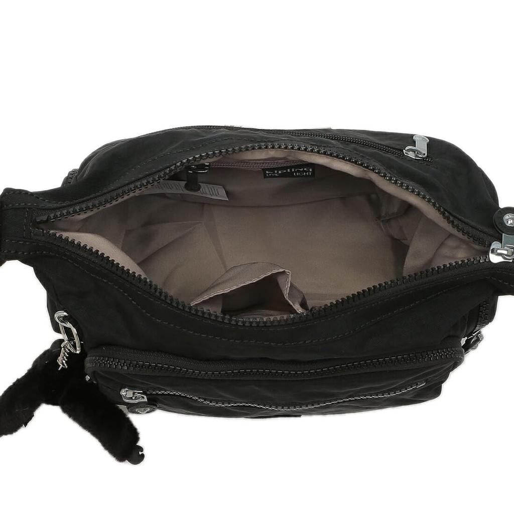 Kipling Gabby S Shoulder KI2531 P39 Bag, Black, Women's, [Used]