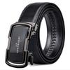 New Men's Cowhide Belt Automatic Buckle Business Versatile Casual and Simple Middle-aged and Young Belt Men's Genuine Leather Trendy Trouser Belt