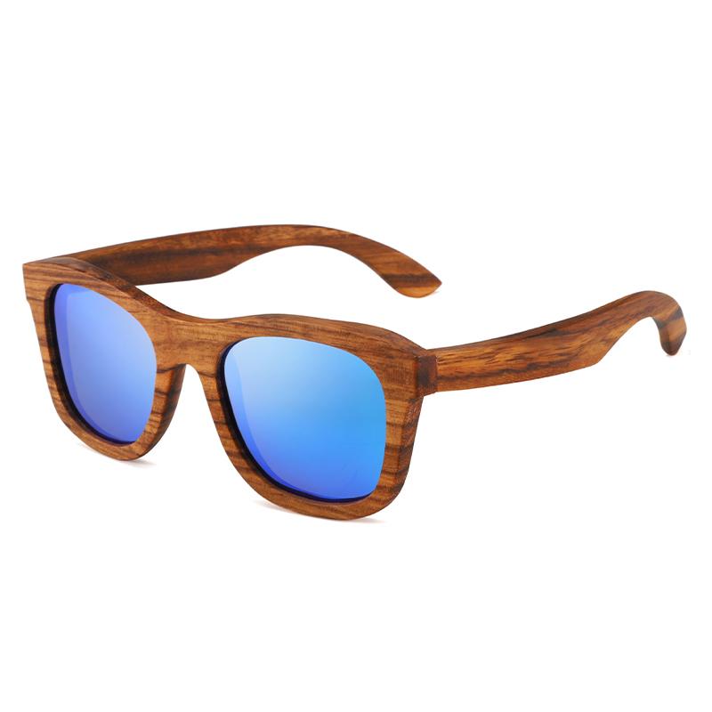 Retro Square Wooden Sunglasses UV400 Vintage Fashion for Women Men Luxury Brand Sun Glasses Outdoor Shade Driving
