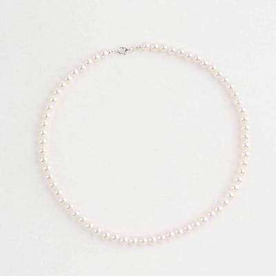 Damen Süßwasser Basic 6mm Perlenkette (S14665815)