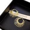 Silver Color Shinning Earrings For Women Sun Shape Sexy Girl Fashion Trendy Jewelry Gift Party Wedding pendientes
